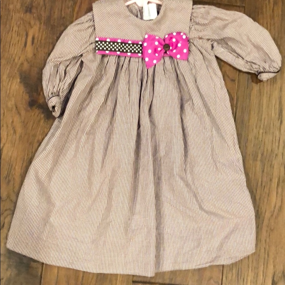 Peaches n cream Plaid Dress